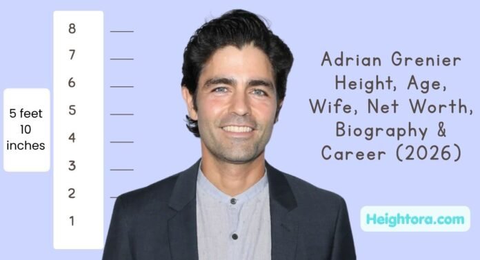 Adrian Grenier Height