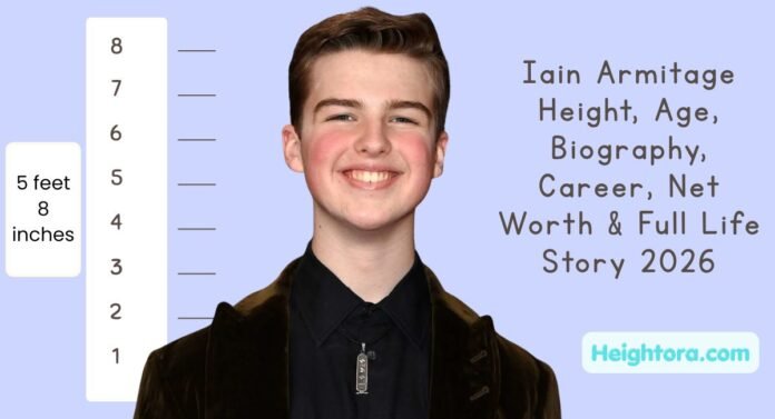 Iain Armitage Height