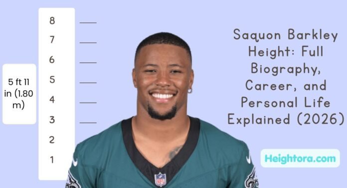 Saquon Barkley Height