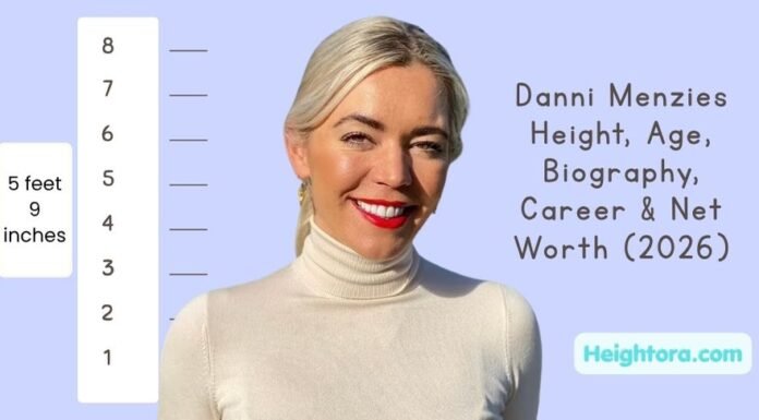 Danni Menzies Height Danni Menzies Height